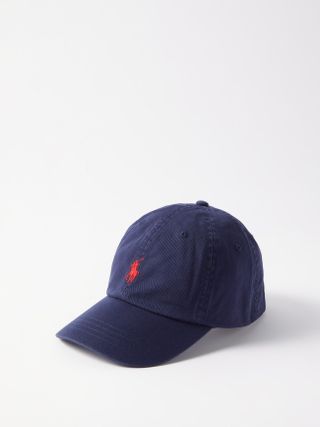 Polo Ralph Lauren + Logo-Embroidered Cotton-Twill Baseball Cap