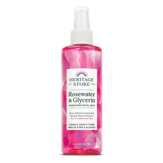 Heritage Store + Rosewater and Glycerin Hydrating Facial Mist
