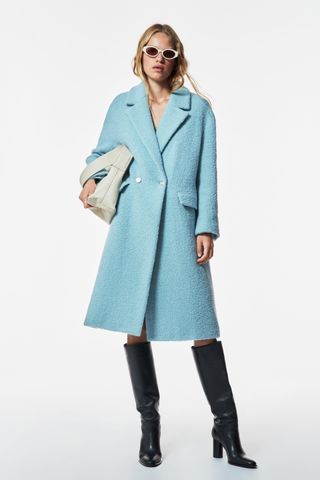 Zara + Wool Coat Limited Edition
