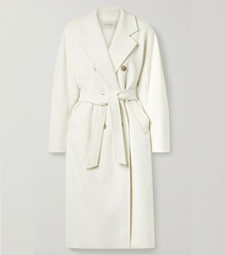 Max Mara + Madame Double-Breasted Wool and Cashmere-Blend Coat