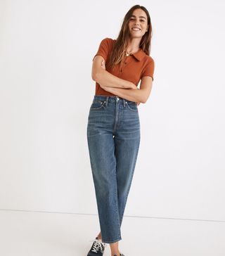 Madewell + Balloon Jeans in Corson Wash