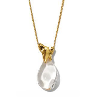 Alexis Bittar + Liquid Lucite Small Vessel Pendant Necklace