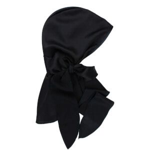 Kitsch + Satin Sleep Cap in Black