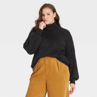 Who What Wear x Target + Turtleneck Pullover Sweater