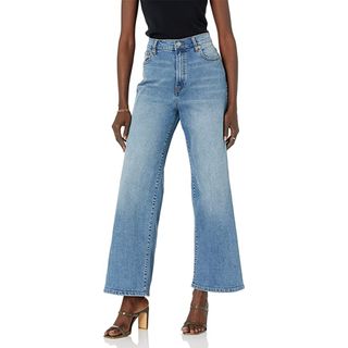 The Drop + Lizzy High-Rise Wide Leg Marine Fit Jean