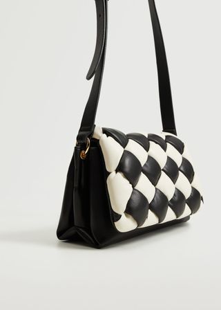 Mango + Bicolor Quilted Bag