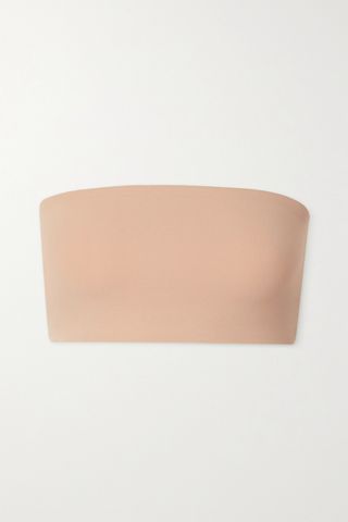 Skims + Fits Everybody Bandeau Bra in Clay