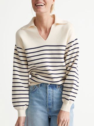& Other Stories + Relaxed Breton Stripe Sweater