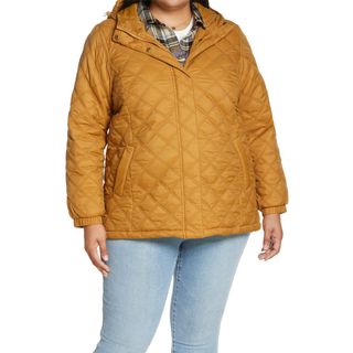 Madewell + Packable Quilted Hooded Puffer Jacket