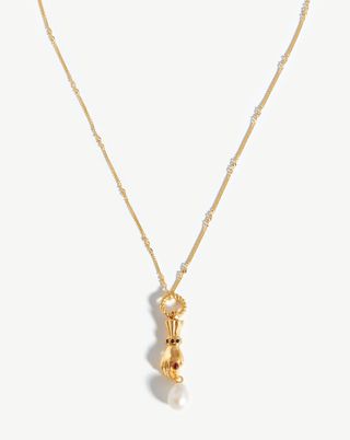 Missoma + Harris Reed Handpicked Pearl Necklace