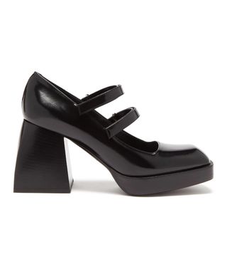 Nodaleto + Bulla Babies Patent-Leather Mary Jane Pumps