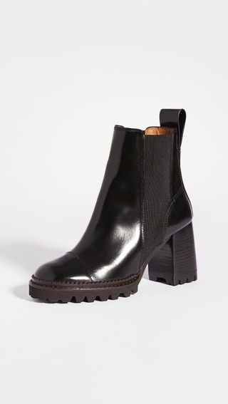 See by Chloé + Mallory Lug Sole Boots