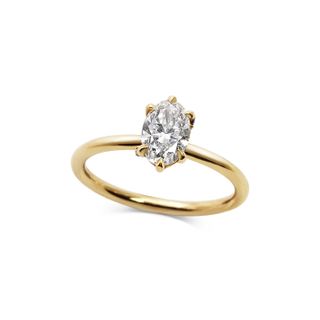 Michelle Oh Jewellery + Maui Ring 0.9ct Oval Diamond