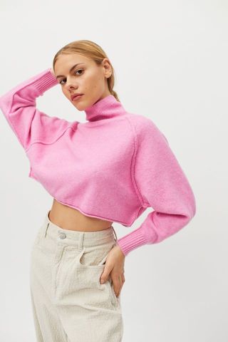 Urban Outfitters + Kyla Cropped Turtleneck Sweater