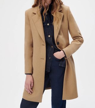 Zara + Menswear Style Wool Coat