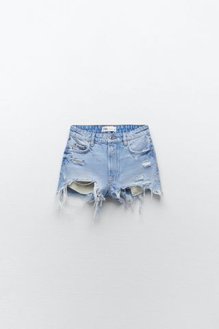 Zara + ZW High Waist Shorts