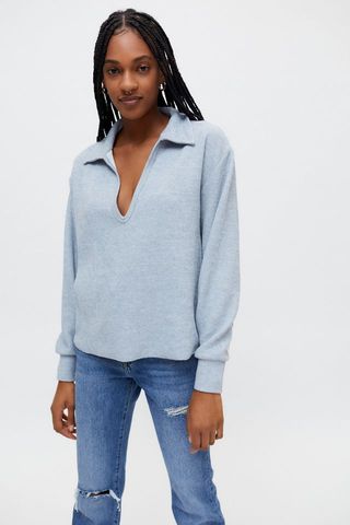 Urban Outfitters + Winnie Collared Top