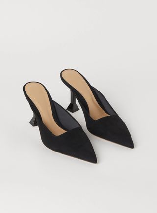 H&M + Pointed-Toe Mules