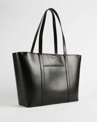 Tedbaker + Kimiaa Saffiano Bar Detail Tote Bag