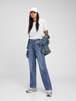 Gap + High Rise '90s Loose Jeans With Washwell in Organic Cotton