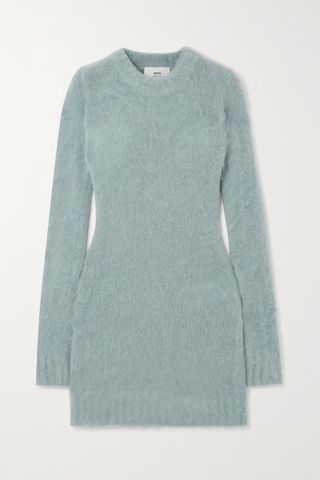 Ami Paris + Knitted Mini Dress