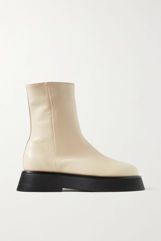 Wandler + Rosa Leather Ankle Boots