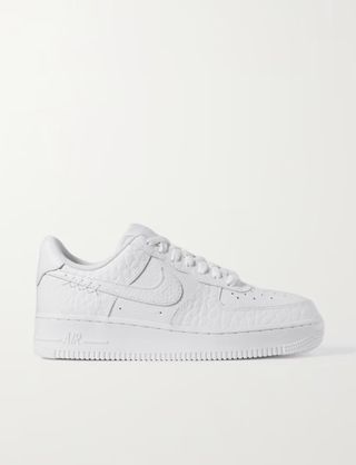 Nike + Air Force 1 '07 Textured Leather Sneakers