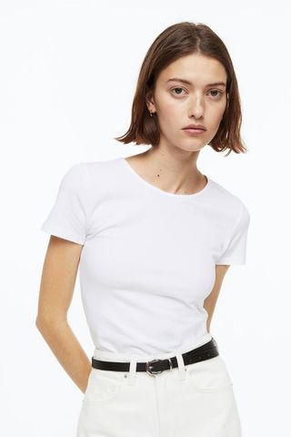 H&M + Cotton T-Shirt