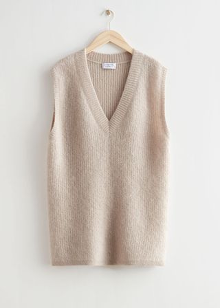 
Other Stories + Oversized Knit Vest