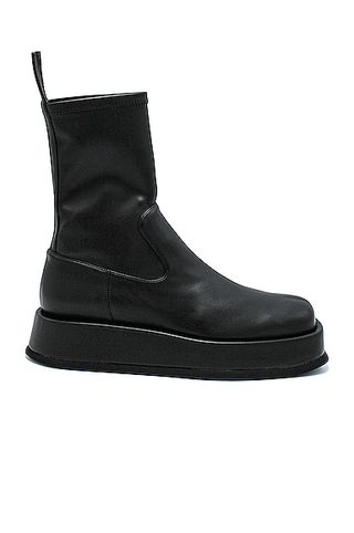 Gia Borghini x RHW + Ankle Flat Boot