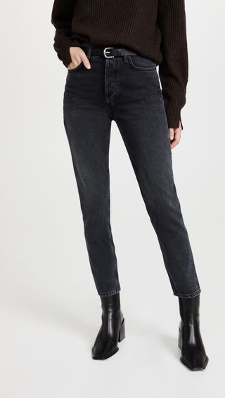 Agolde + Fen High Rise Relaxed Taper Jeans