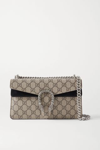 Gucci + Dionysus Suede Shoulder Bag