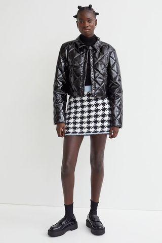 H&M + Jacquard-Knit Skirt