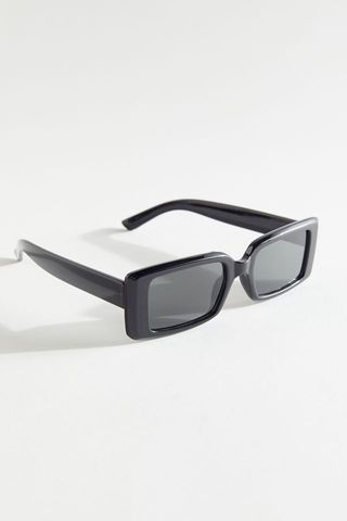 Urban Outfitters + Holly Slim Rectangle Sunglasses