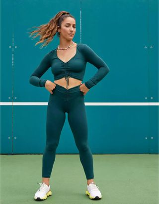 Aerie + Offline by Aerie Real Me High Waisted Ruched Legging