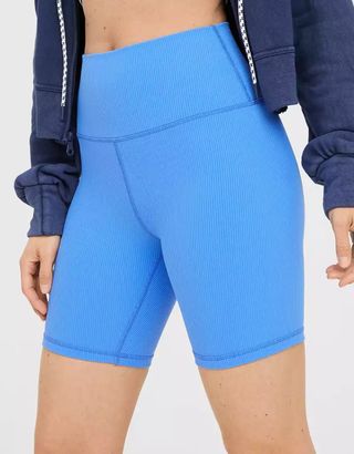 Aerie + Offline by Aerie Ribbed 7-Inch Bike Short