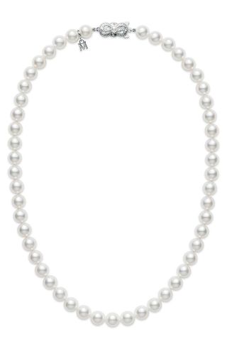 Mikimoto + Essential Elements Akoya Pearl Necklace