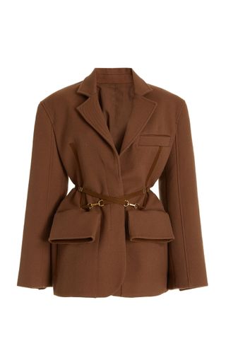 Jacquemus + Le Soco Belted Wool Jacket