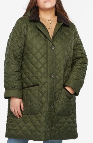 Barbour + Lovell Hooded Quilted Jacket