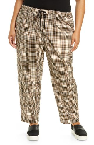 Treasure 
Bond + Plaid Drawstring Pants