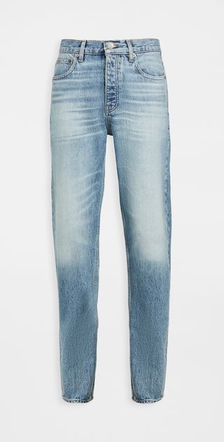 Frame + Clean Straight Jeans