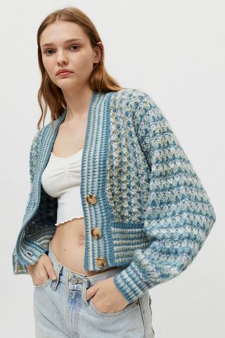 Urban Outfitters + Nora Cropped Cardigan