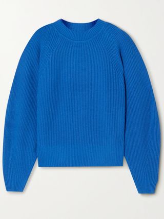 Isabel Marant + Billie Ribbed Wool and Cashmere-Blend Sweater
