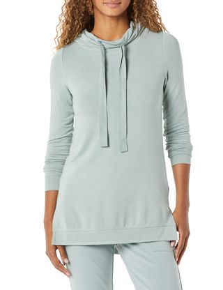 Daily Ritual + Supersoft Terry Funnel-Neck Tunic