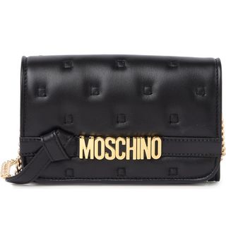Moschino + Convertible Quilted Clutch
