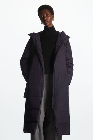 COS + Recycled Down Longline Puffer Coat