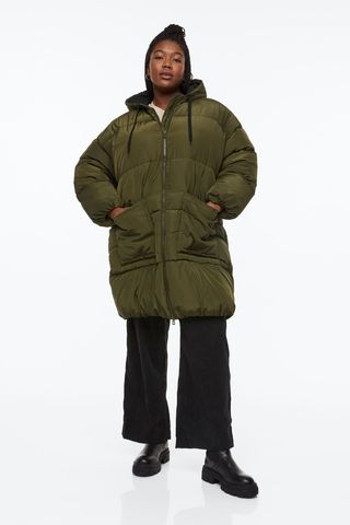H&M + Oversized Puffer Coat