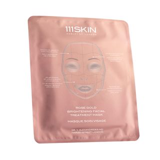 111 Skin + Rose Gold Brightening Facial Treatment Mask Single