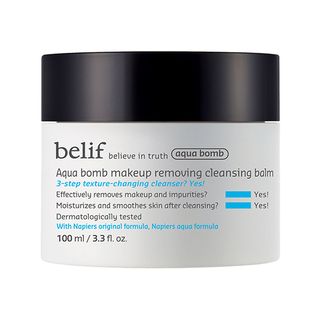 Belif + Aqua Bomb Cleansing Balm