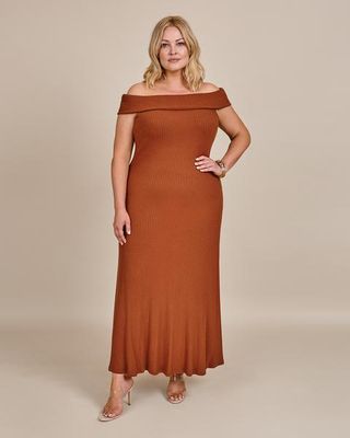 Mara Hoffman + Brown Imogen Dress